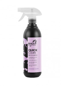 BLACK HORSE Suchy szampon dla koni QUICK CLEAN 500ml