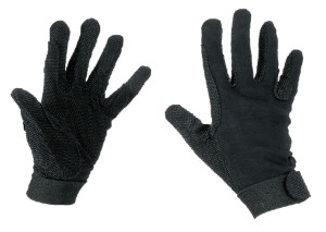COVALLIERO Rękawiczki bawełniane JERSEY czarne S
