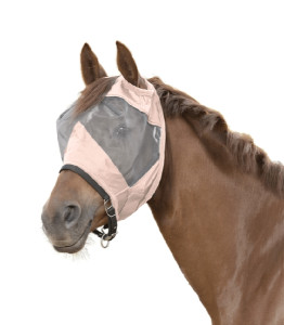 Waldhausen Maska przeciw owadom Premium bez ochrony uszu light pink pony