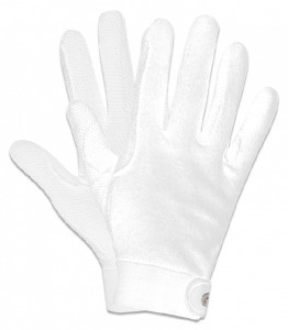 ELT Rękawiczki Picot white 4-6lat