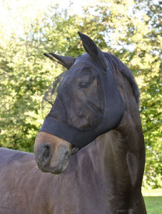 COVALLIERO Maska przeciwko owadom FINOSTRETCH czarny Pony