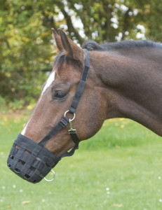 Covalliero Kaganiec dla konia nylonowy czarny cob