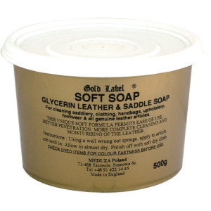 YORK Saddle Soap Gold Label mydło do siodeł 500g