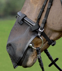 Waldhausen Maska osłona na chrapy z UV black pony
