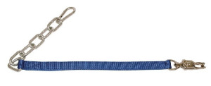 Kerbl uwiąz z łańcuchem niebieski 70 cm