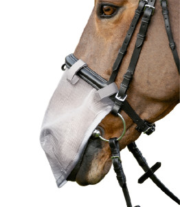Waldhausen Maska osłona na chrapy z UV silver grey pony