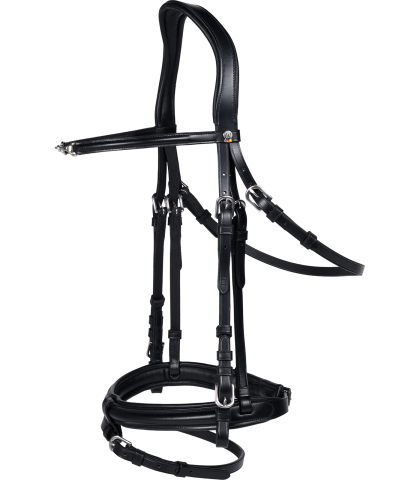 WALDHAUSEN Ogłowie Charmbit z ozdobnym naczółkiem