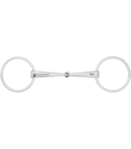 WALDHAUSEN Wędzidło zwykłe pojedynczo łamane 16mm