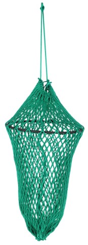 KERBL Siatka na siano dla konia z pierścieniem oczko 4,5 cm 120 cm