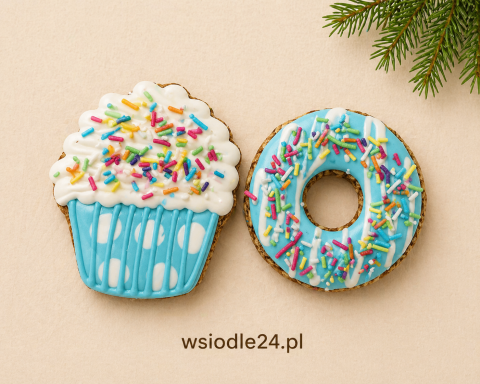 KONIECZYNA Zestaw podwójny Donut i babeczka