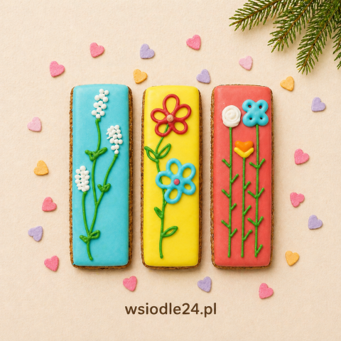 KONIECZYNA Zestaw potrójny Batony Kwiaty