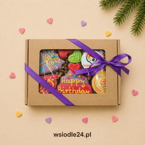 KONIECZYNA Zestaw urodzinowy 7 ciastek duży