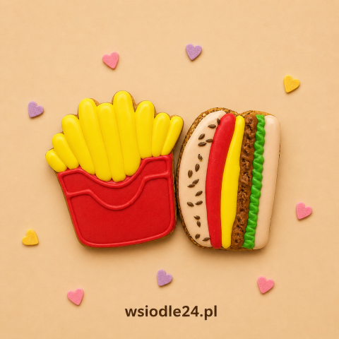 KONIECZYNA Zestaw podwójny Frytki i Hamburger