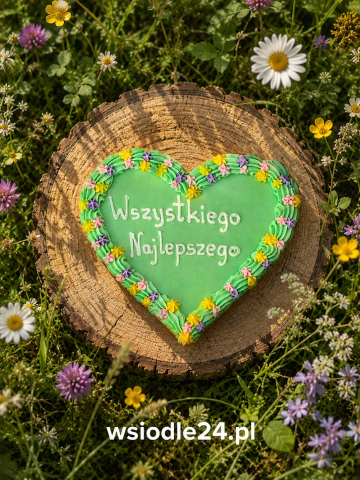 Queen Elizabeth Horse Cookies lukrowane ciasteczko torcik duży Wszystkiego najlepszego zielony