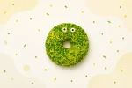 Queen Elizabeth Horse Cookies DONUT DUŻY 1szt