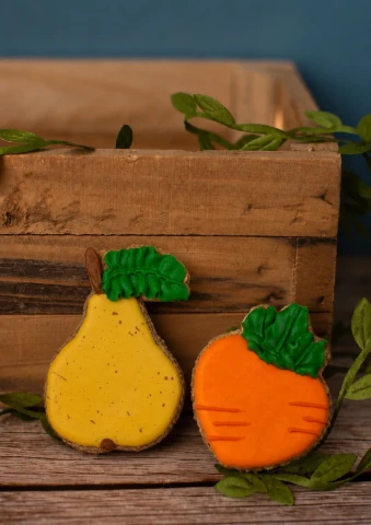 Queen Elizabeth Horse Cookies Ciastka Gruszka i Marchewka