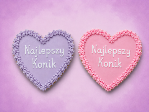 Queen Elizabeth Horse Cookies  lukrowane ciasteczko torcik niebieski Najlepszy Konik