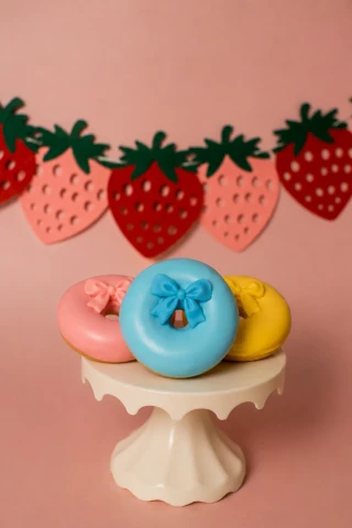 Queen Elizabeth Horse Cookies Ciastko Lukrowany donut