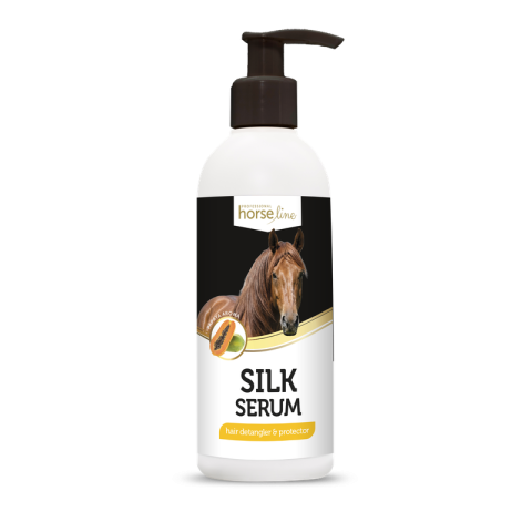 HRSELINE PRO Silk Serum wygładzająco-nabłyszczające do grzywy i ogona 250ml