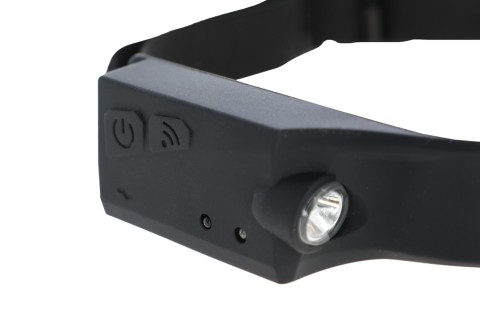 KERBL Lampka czołowa LED HeadFire 280 sensor