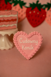 Queen Elizabeth Horse Cookies  lukrowane ciasteczko torcik różowy Cudowny Konik