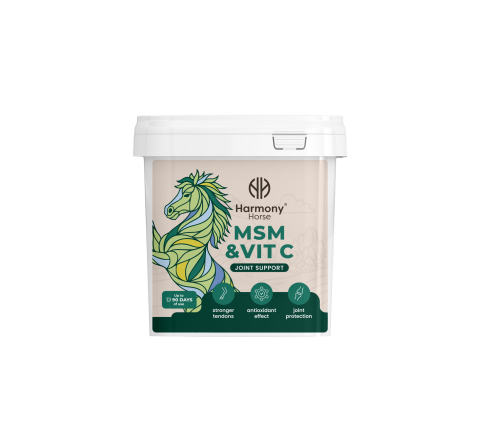 HARMONY HORSE MSM z witaminą C MSM&Vitamin C 900g