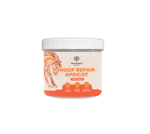 HARMONY HORSE Balsam do kopyt o zapachu moreli Hoof Repair Apricot 400 g 