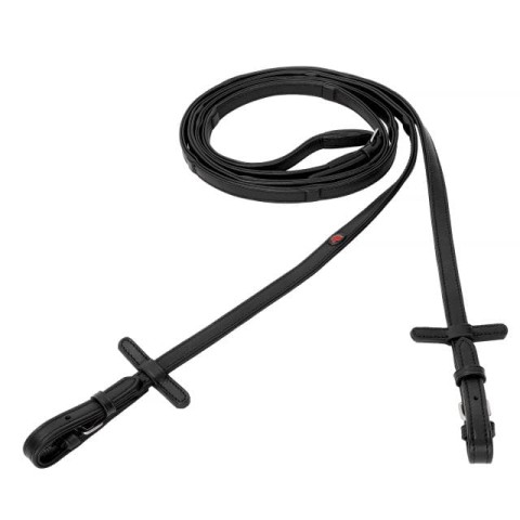 START Wodze skórzane HiddenStops Full czarne