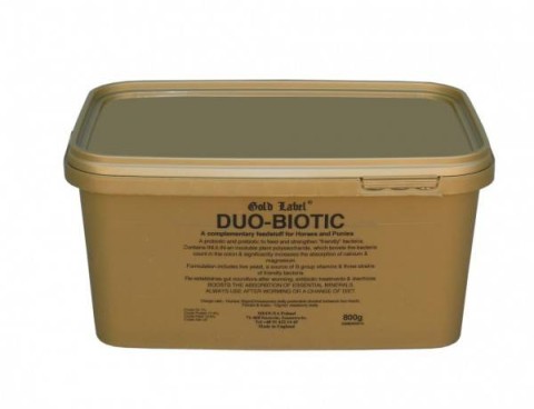 GOLD LABEL Mieszanka z zawartością prebiotyków i probiotyków Duo-Biotic 800g