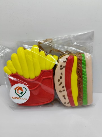 KONIECZYNA Zestaw podwójny Frytki i Hamburger