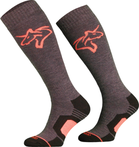 COMODO Podkolanówki zimowe z wełną merino #05